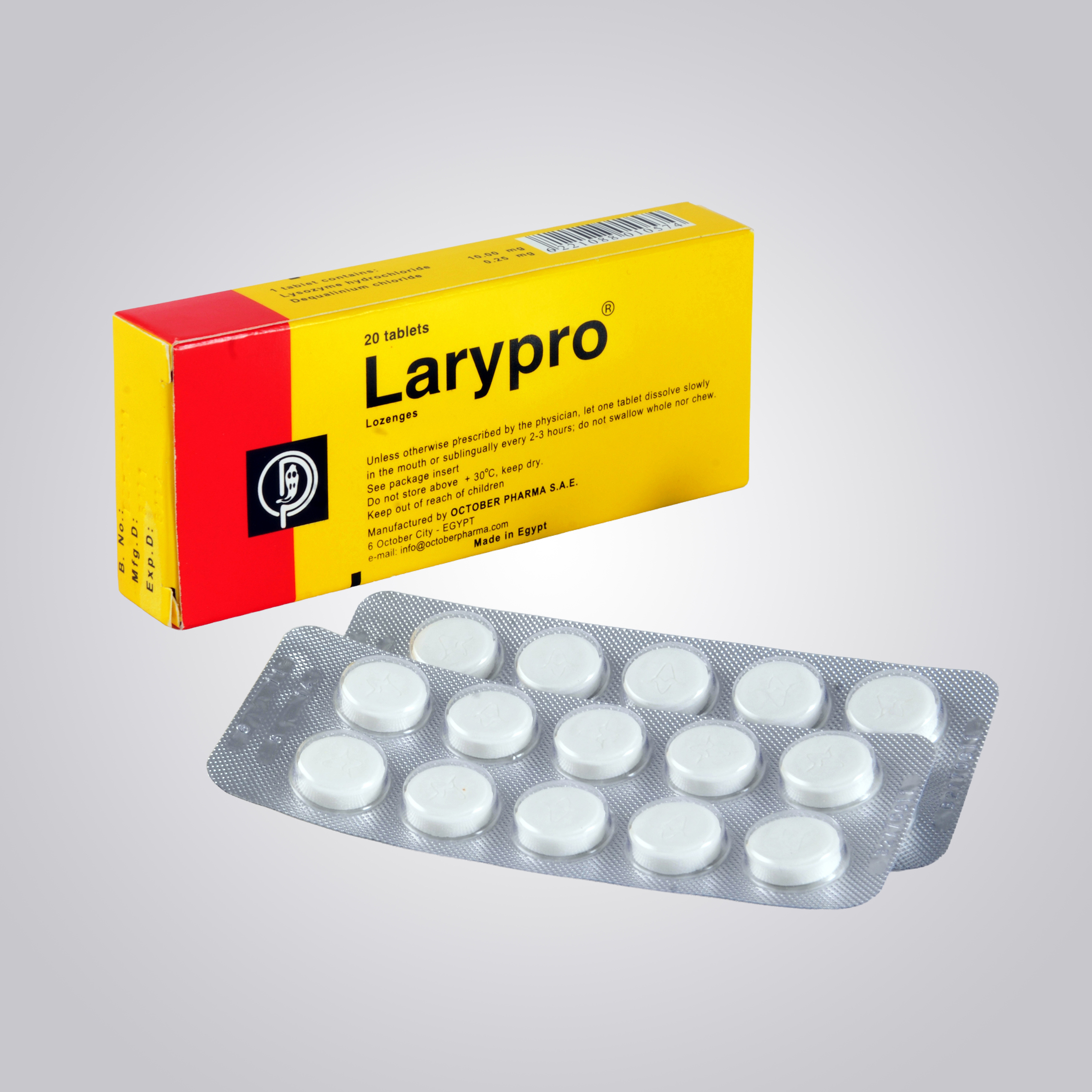 Larypro lozenges Tablet